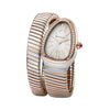 BVLGARI SERPENTI SILVER EN OR ROSE